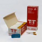 پوکه تی اند تی قرمز سایز باریک - Red T&T Tubes Slim Long